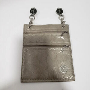 HipKlips Bag Zippered  Clip On Pouch Wallet /Phone Bag,Gray.